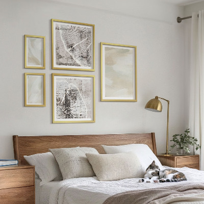 Decorațiune de perete set tablouri Minimalismul texturii vopselei