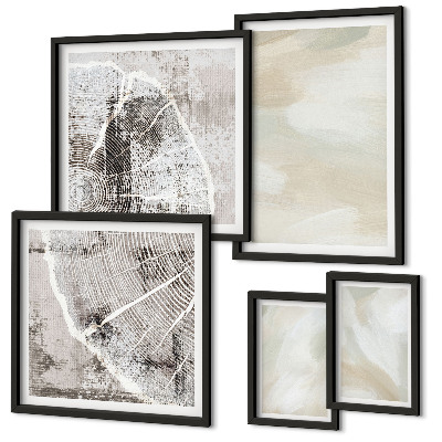Decorațiune de perete set tablouri Minimalismul texturii vopselei