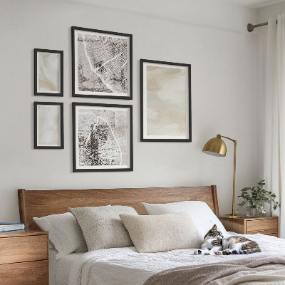 Decorațiune de perete set tablouri Minimalismul texturii vopselei