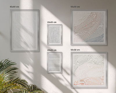 Polyptic înrămat Modele de șiruri cu structuri luminoase