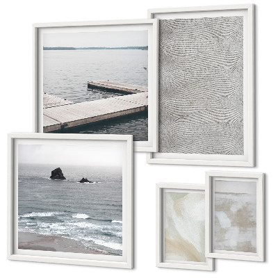 Decorațiune de perete set tablouri Texturi moderne de design abstract