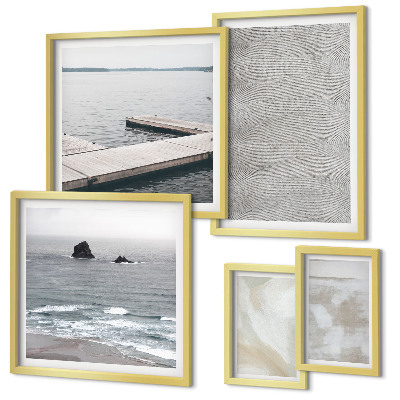 Decorațiune de perete set tablouri Texturi moderne de design abstract