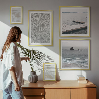 Decorațiune de perete set tablouri Texturi moderne de design abstract