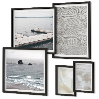Decorațiune de perete set tablouri Texturi moderne de design abstract