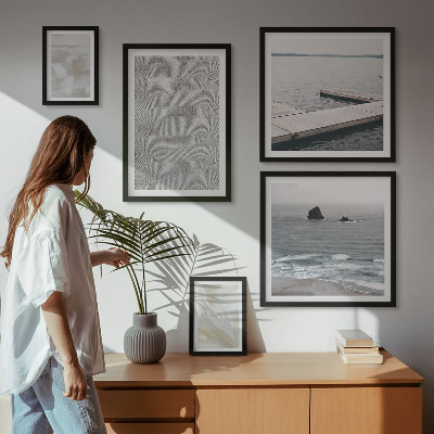 Decorațiune de perete set tablouri Texturi moderne de design abstract