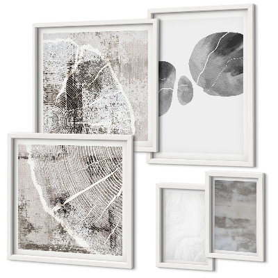 Polyptic înrămat Forme moderne abstracte