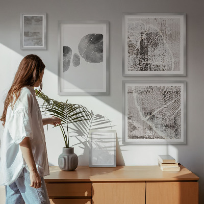 Polyptic înrămat Forme moderne abstracte