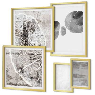 Polyptic înrămat Forme moderne abstracte