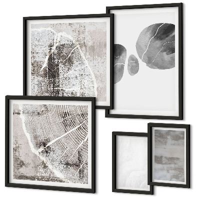 Polyptic înrămat Forme moderne abstracte