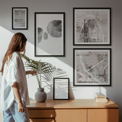 Polyptic înrămat Forme moderne abstracte