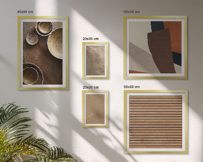Decorațiune de perete set tablouri Structuri minimaliste din piatră