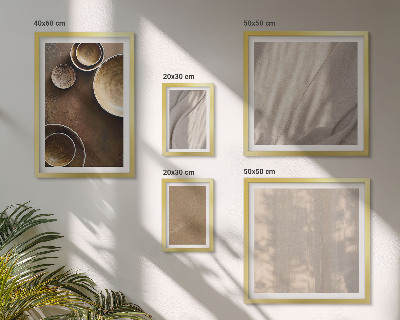 Polyptic înrămat Structuri texturate minimaliste