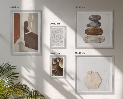 Decorațiune de perete set tablouri Texturi artă modernă