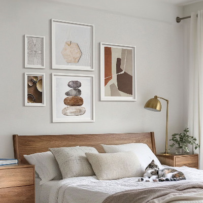 Decorațiune de perete set tablouri Texturi artă modernă