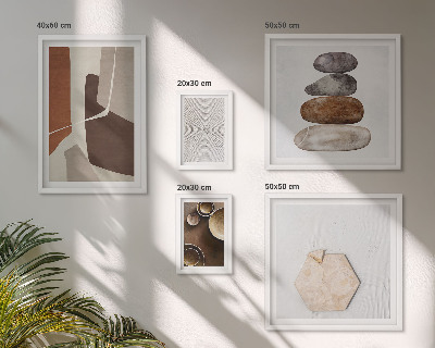 Decorațiune de perete set tablouri Texturi artă modernă