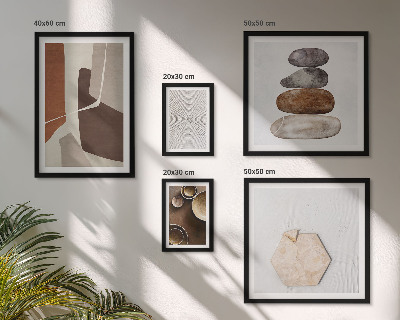 Decorațiune de perete set tablouri Texturi artă modernă