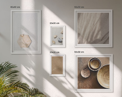 Decorațiune de perete set tablouri Texturi minimaliste calde