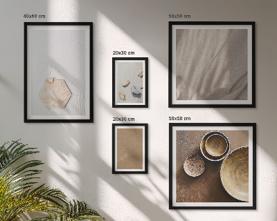 Decorațiune de perete set tablouri Texturi minimaliste calde