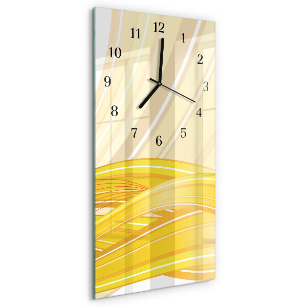 Ceas perete din sticlă dreptunghiular Model