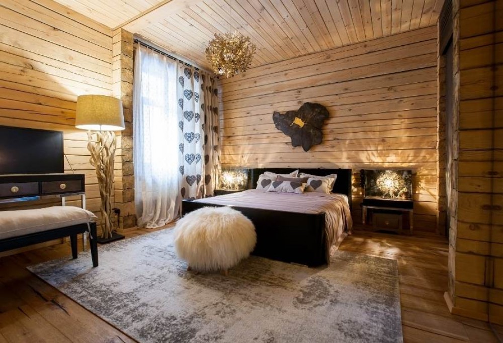 Dormitor rustic
