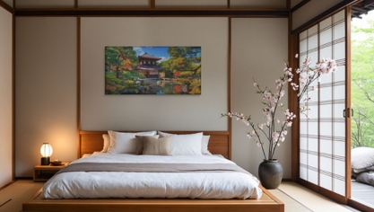 Cum de a decora o cameră în stil japonez - armonie, simplitate și frumusețea naturii