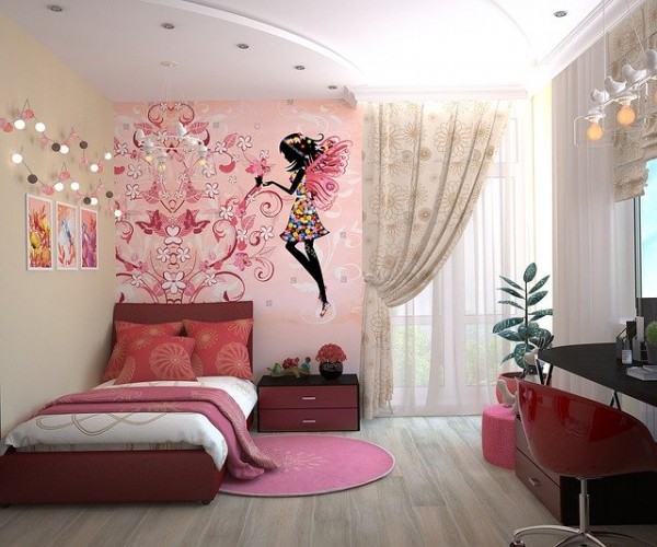 Tapet pentru camerele copiilor și adolescenților - modalitatea perfectă de a decora rapid și eficient interiorul!